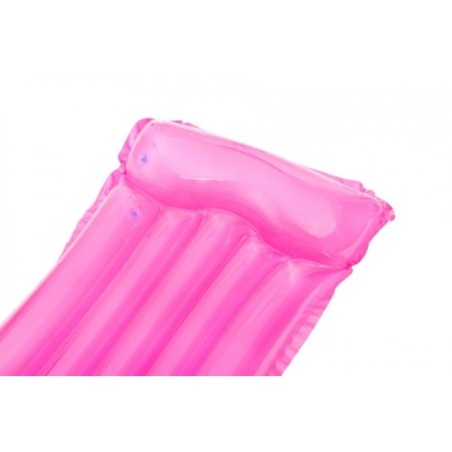 Barevná plážová matrace BESTWAY R průhledná 183 x 76 cm
