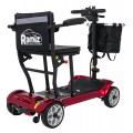 Elektrická koloběžka EasyGo Red pro seniory na čtyřech kolech