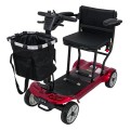 Elektrická koloběžka EasyGo Red pro seniory na čtyřech kolech