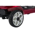 Elektrická koloběžka EasyGo Red pro seniory na čtyřech kolech