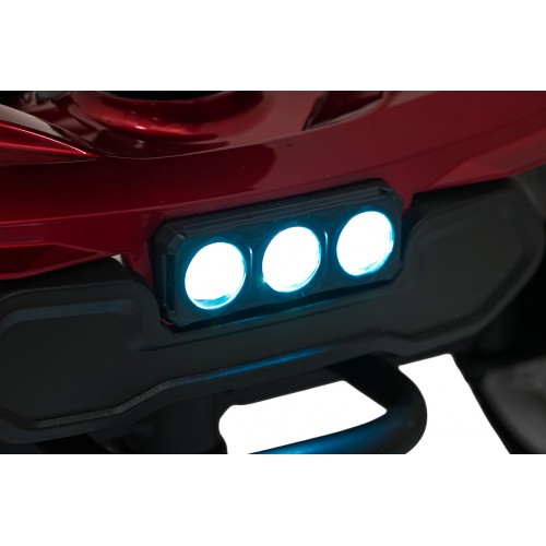 Elektrická koloběžka EasyGo Red pro seniory na čtyřech kolech