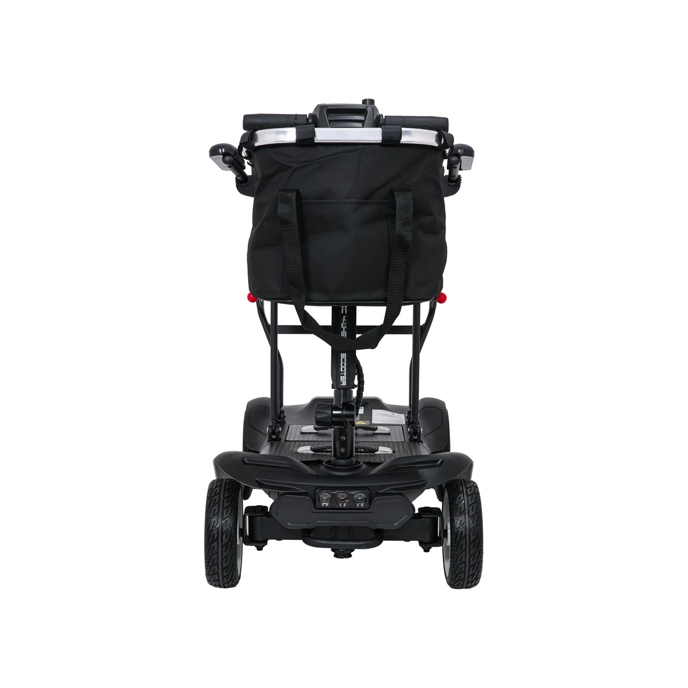 Elektrická koloběžka EasyGo Black pro seniory na čtyři kola