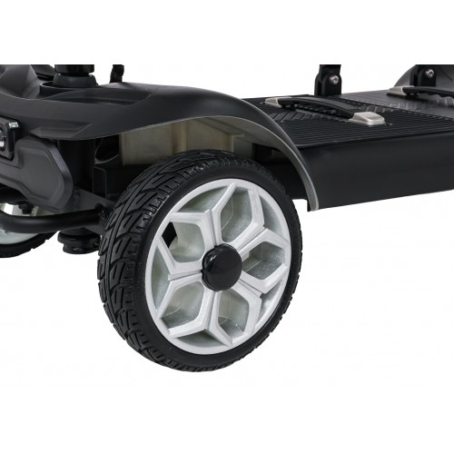 Elektrická koloběžka EasyGo Black pro seniory na čtyři kola