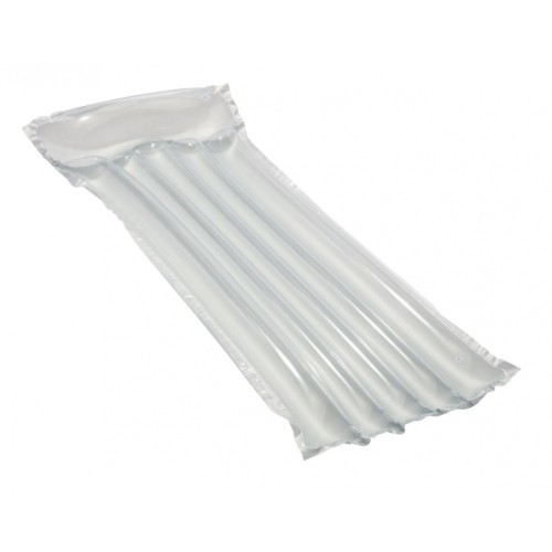 Barevná plážová matrace BESTWAY S průhledná 183 x 76 cm