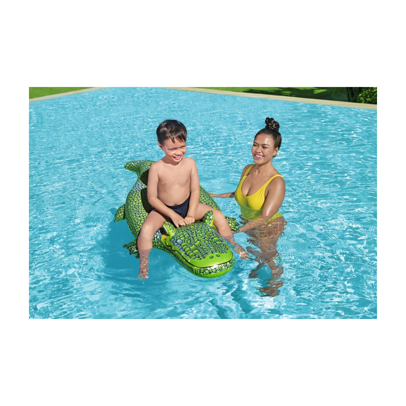 Matrace Krokodýl BESTWAY 152X71CM