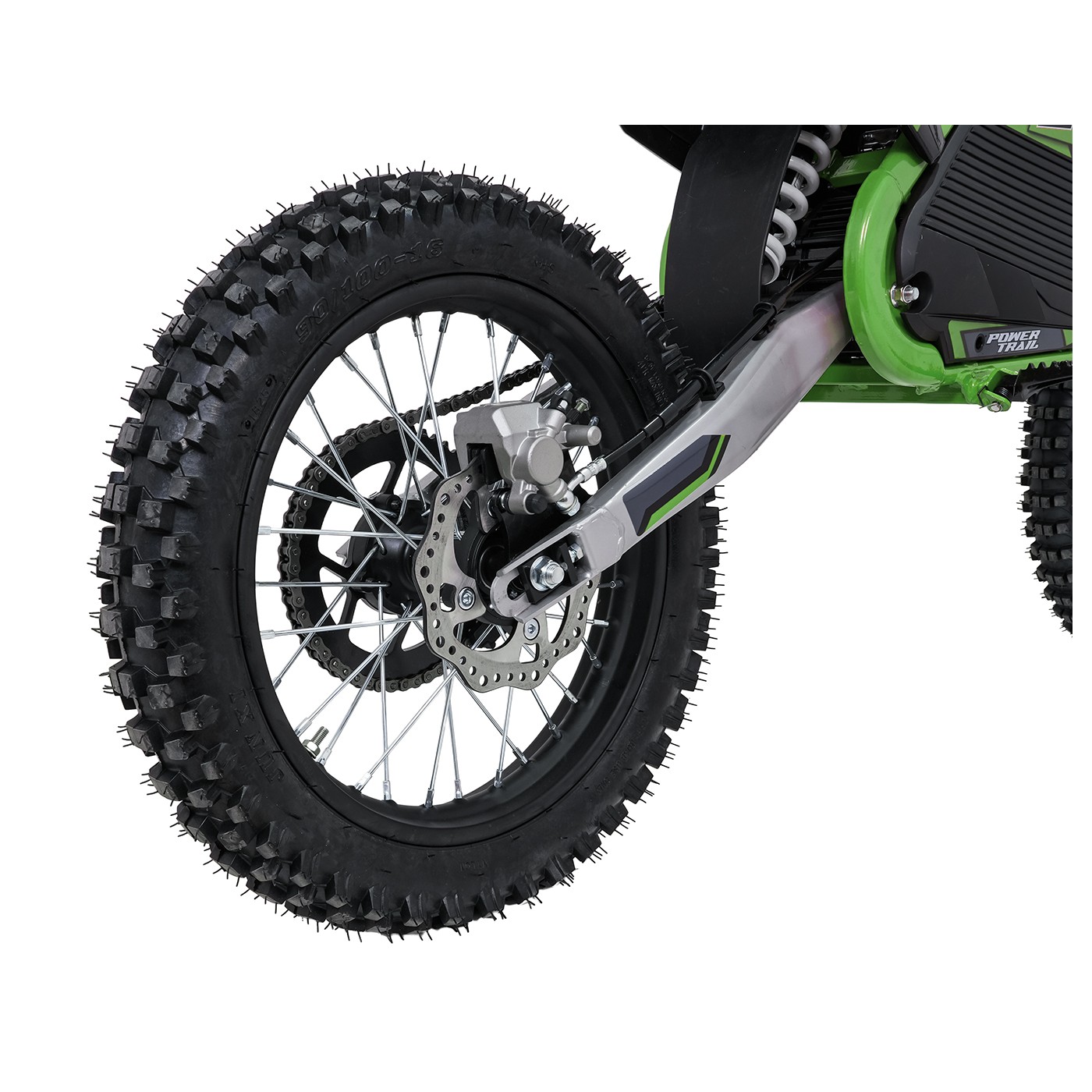 Elektrické motorové vozidlo POWER TRAIL Green