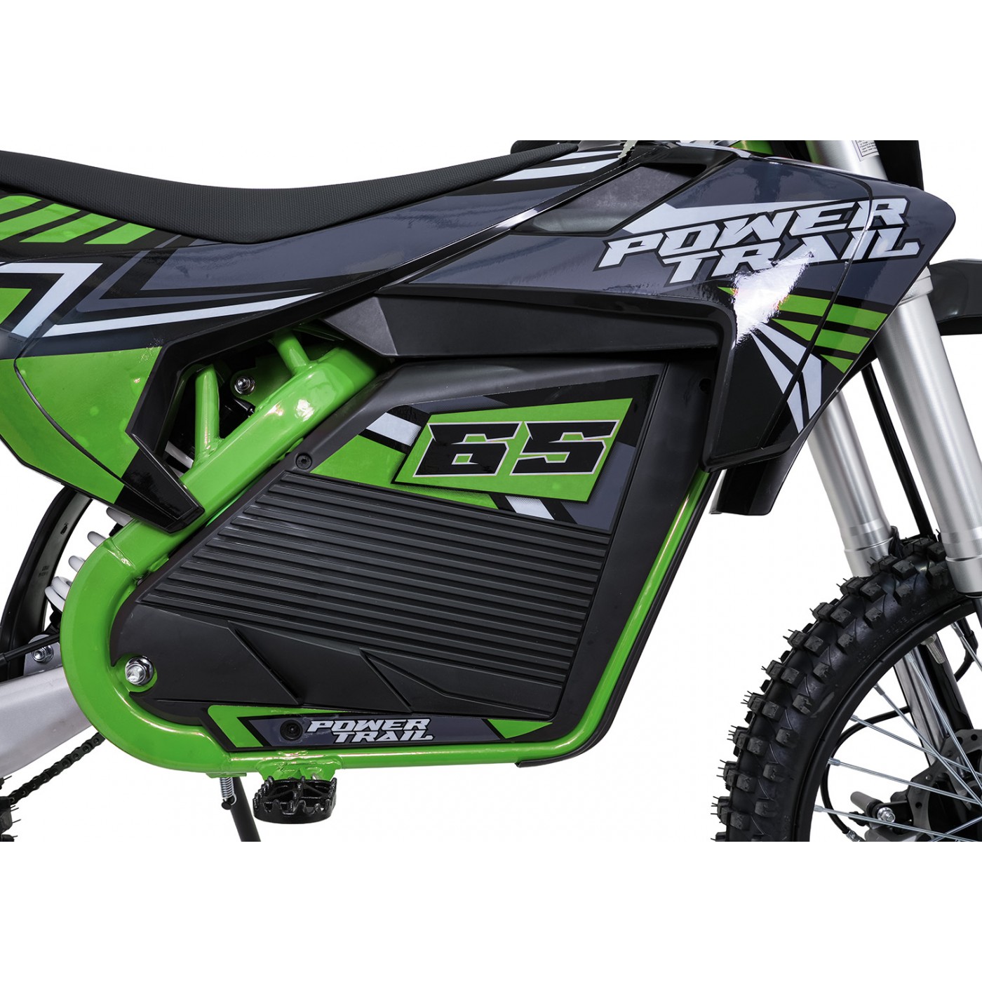 Elektrické motorové vozidlo POWER TRAIL Green