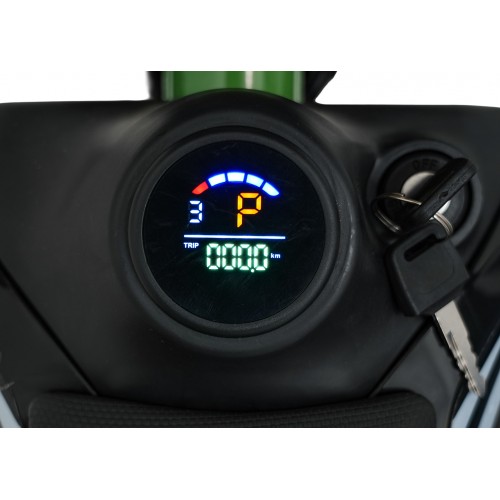 Elektrické motorové vozidlo POWER TRAIL Green