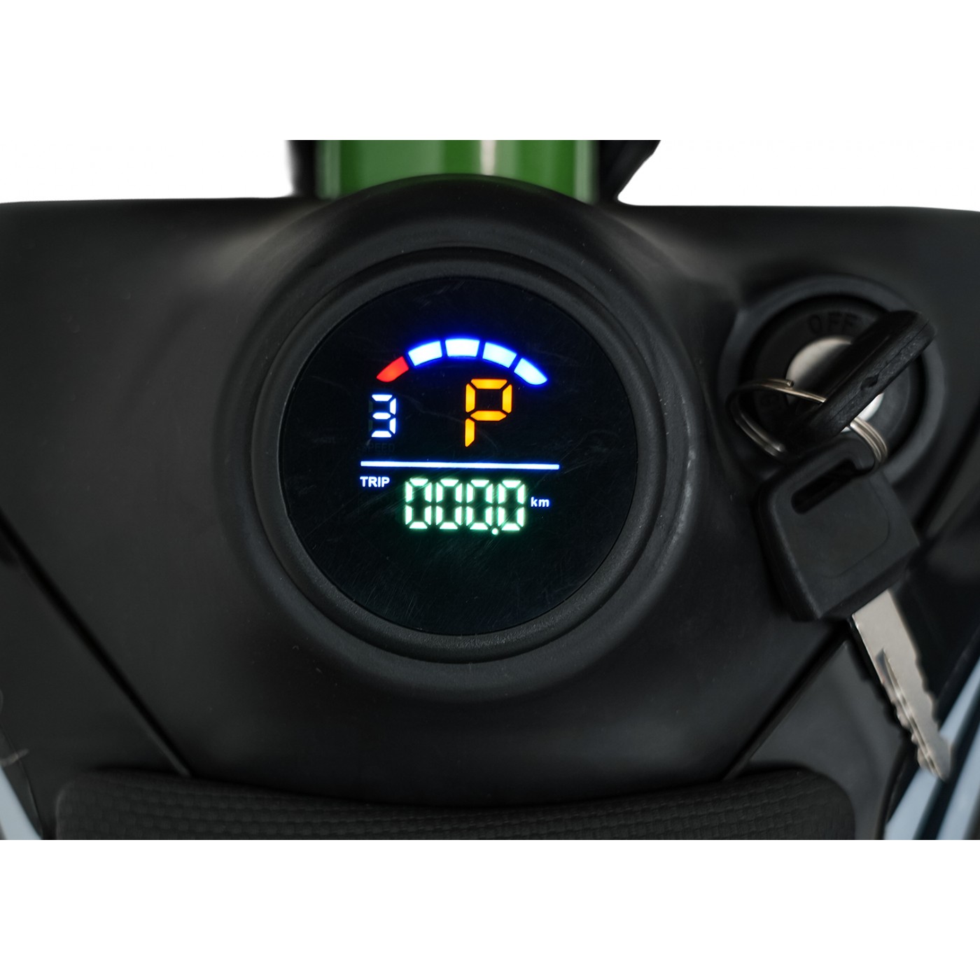 Elektrické motorové vozidlo POWER TRAIL Green