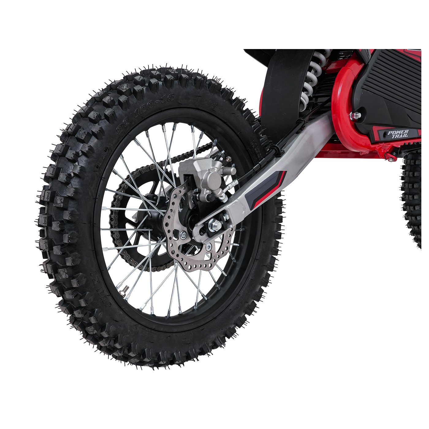 Elektromobil POWER TRAIL Red