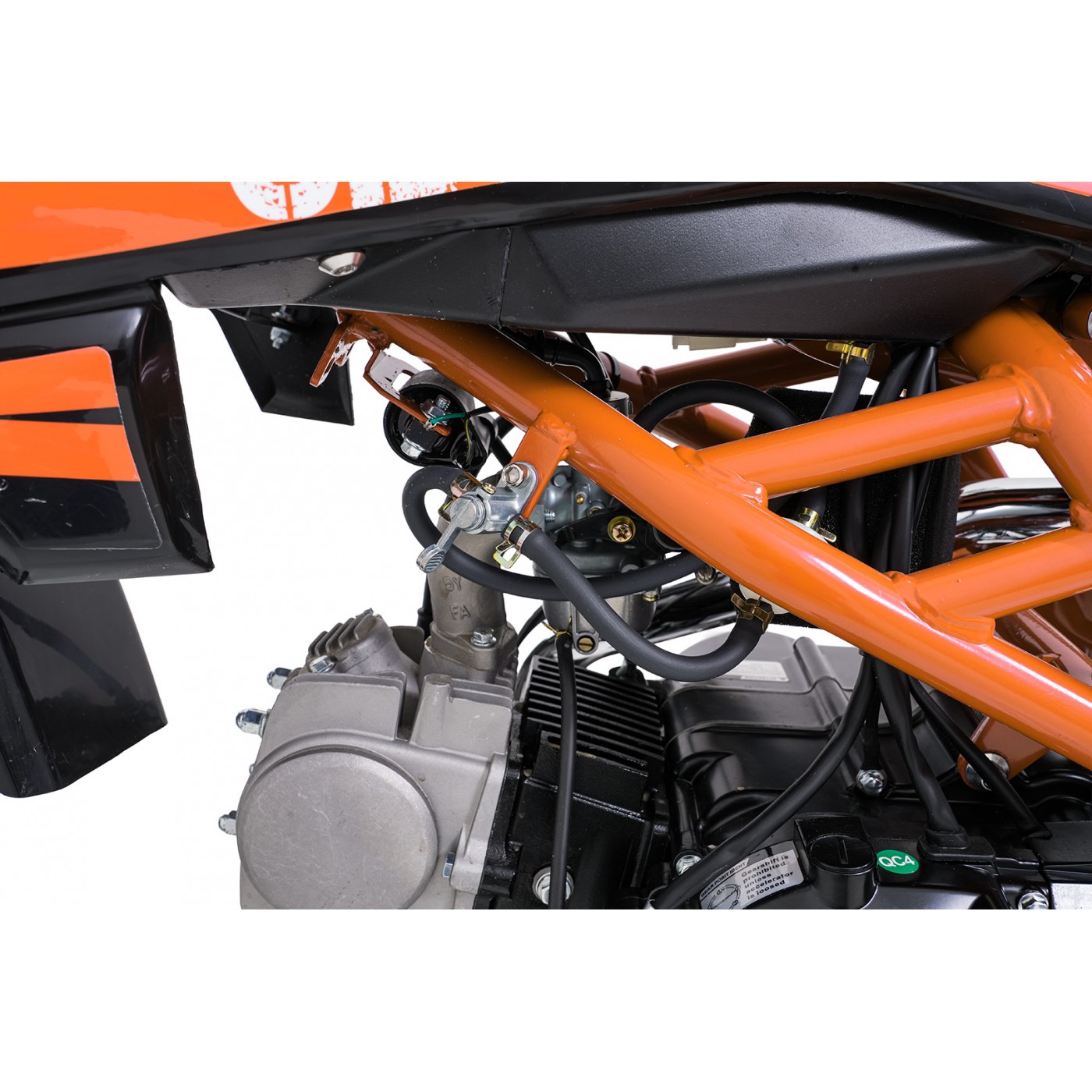 Spalovací motor vozidla ULTRA 66 125cc oranžová