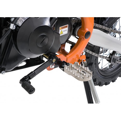 Spalovací motor vozidla ULTRA 66 125cc oranžová
