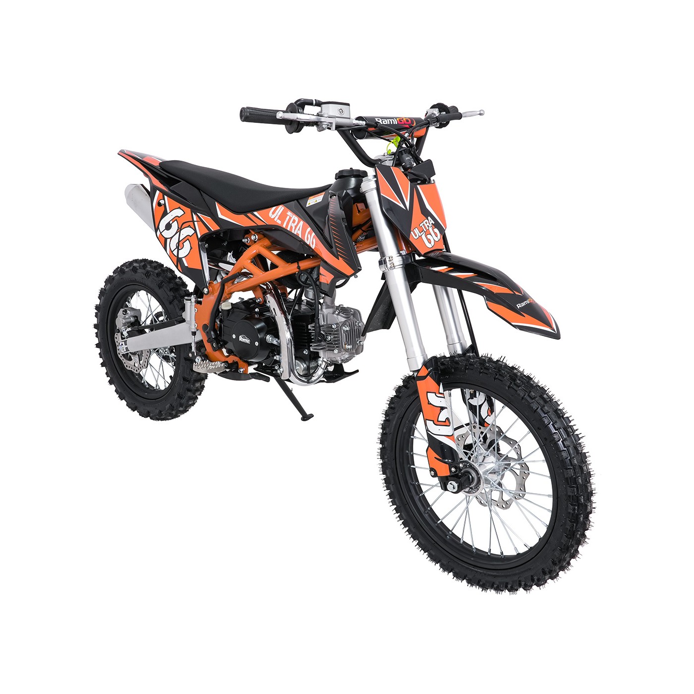 Spalovací motor vozidla ULTRA 66 125cc oranžová