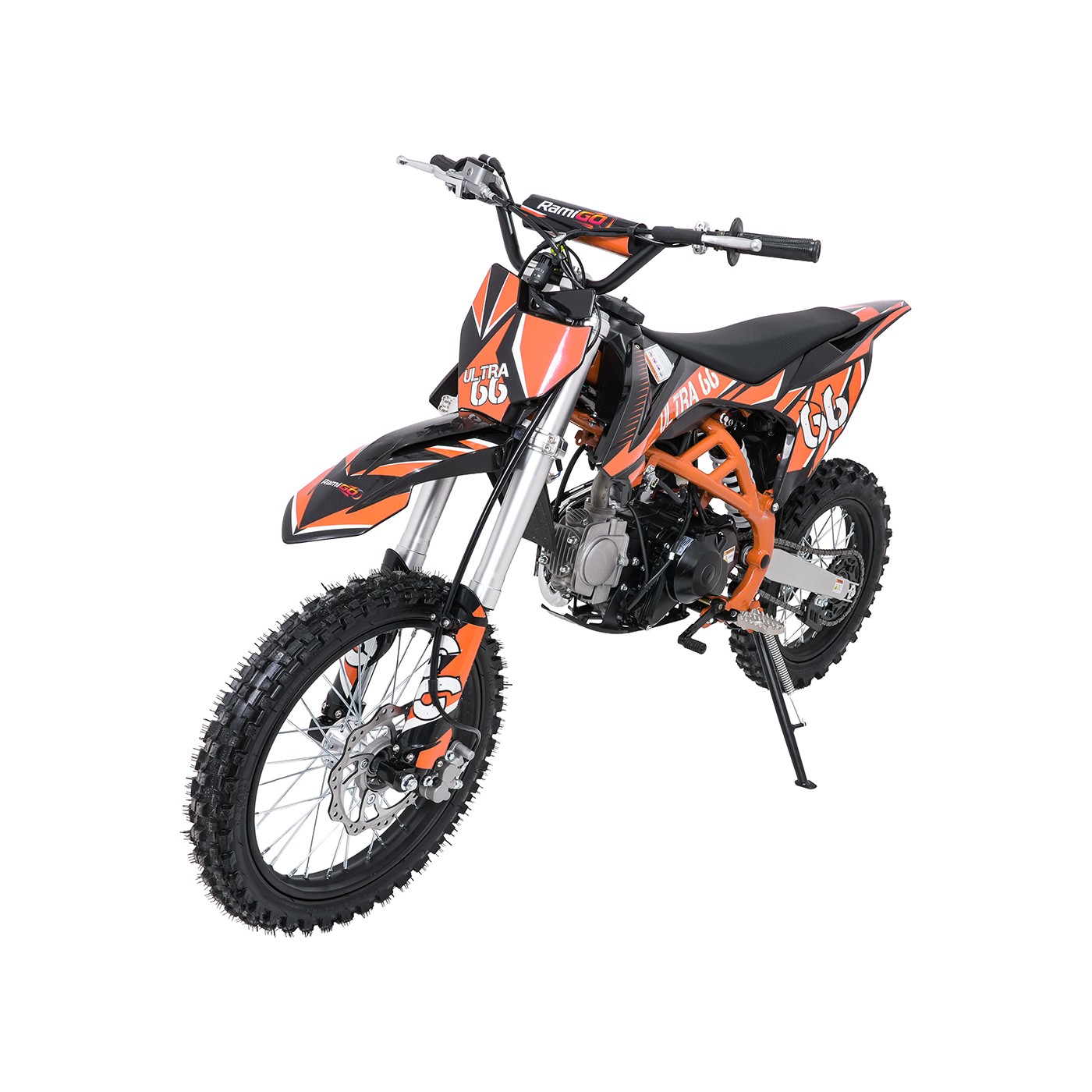 Spalovací motor vozidla ULTRA 66 125cc oranžová