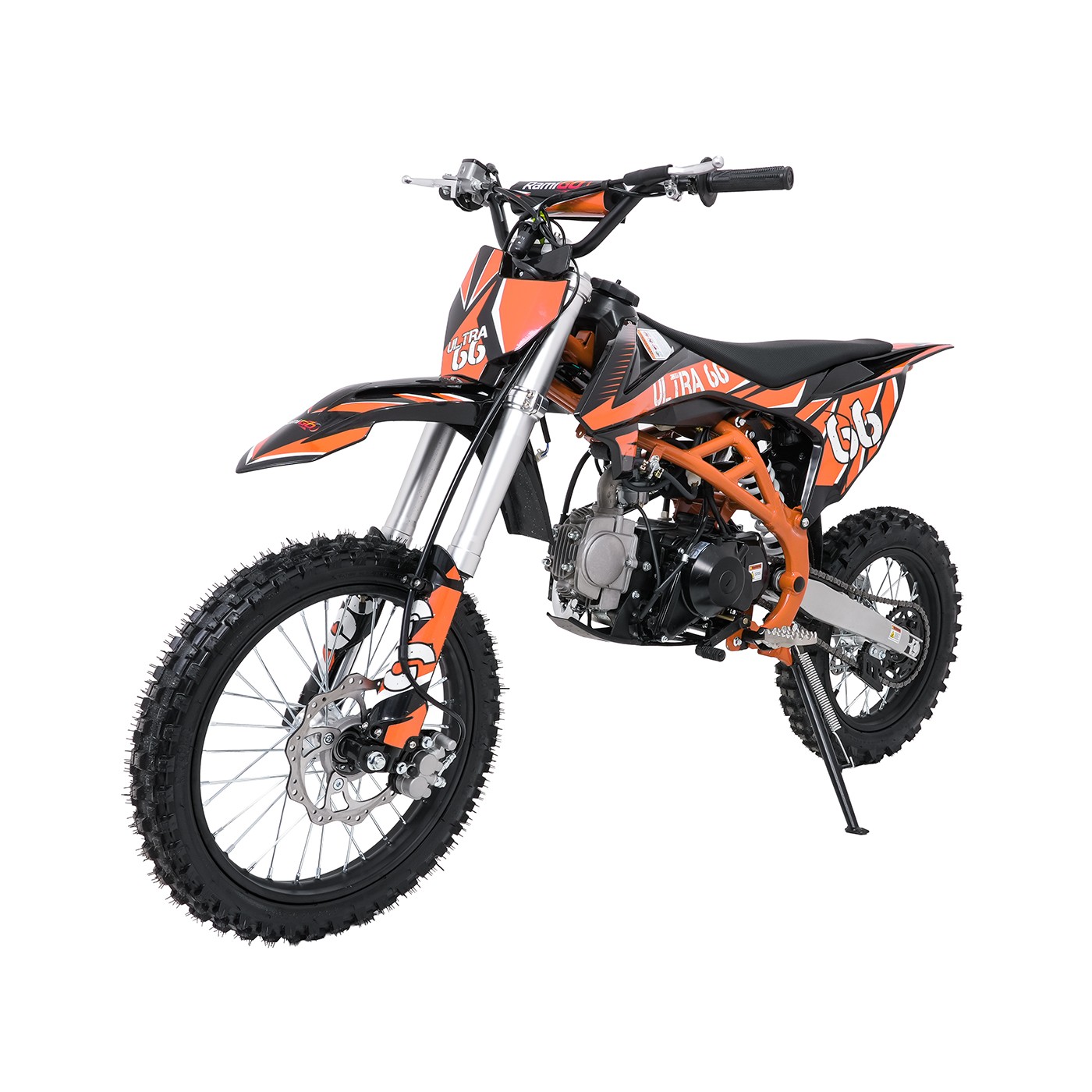 Spalovací motor vozidla ULTRA 66 125cc oranžová