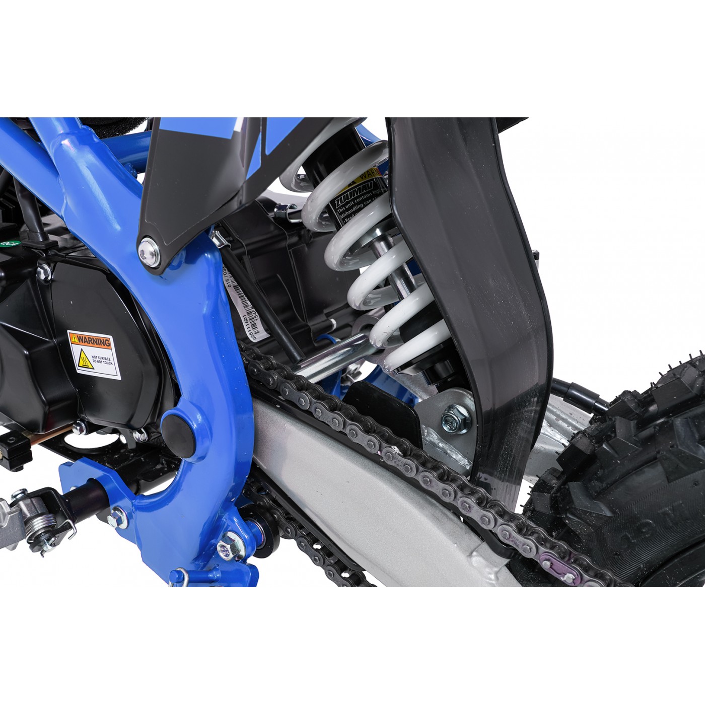 Spalovací motor vozidla ULTRA 66 125 ccm modrý