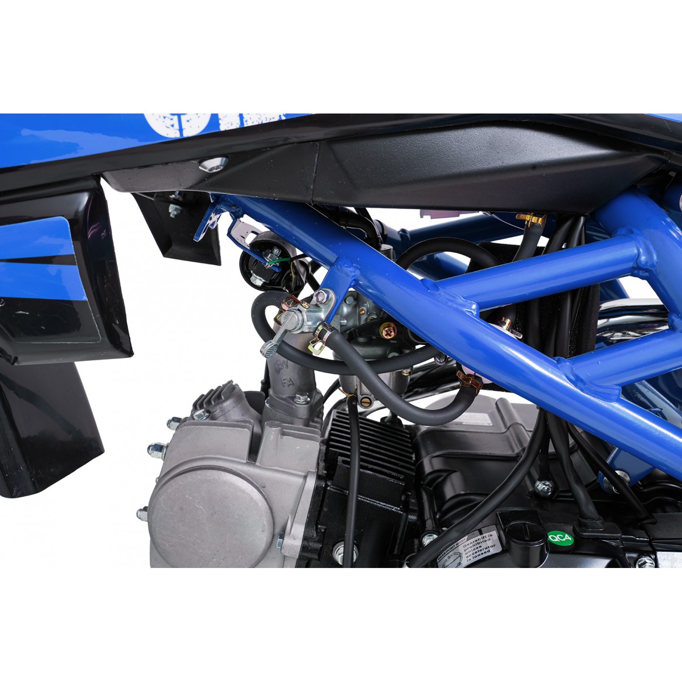 Spalovací motor vozidla ULTRA 66 125 ccm modrý
