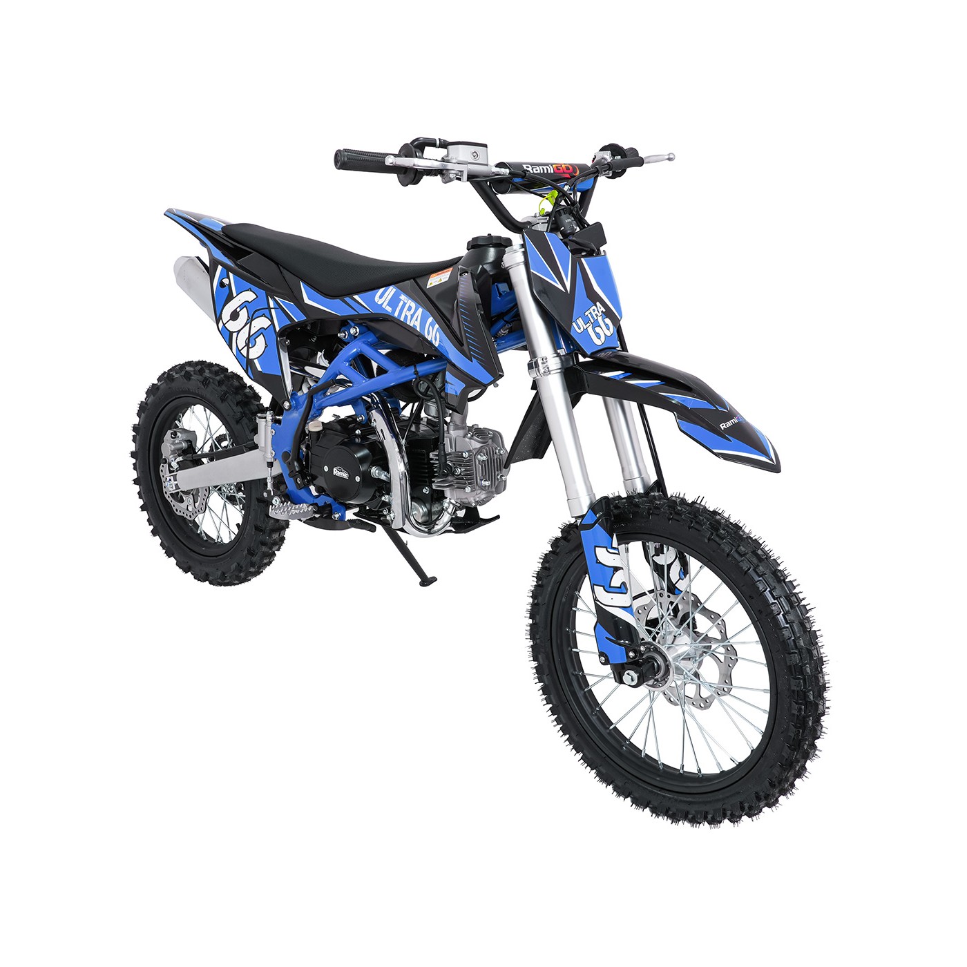 Spalovací motor vozidla ULTRA 66 125 ccm modrý