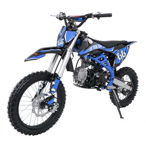 Spalovací motor vozidla ULTRA 66 125 ccm modrý