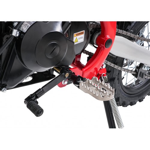 Spalovací motor vozidla ULTRA 66 125 ccm červený
