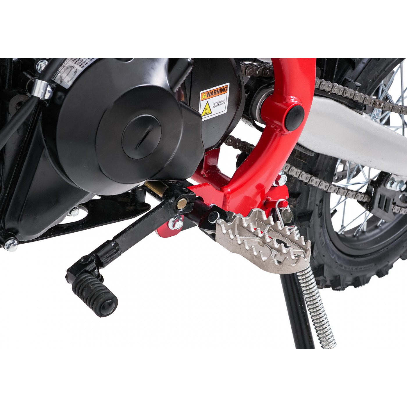 Spalovací motor vozidla ULTRA 66 125 ccm červený