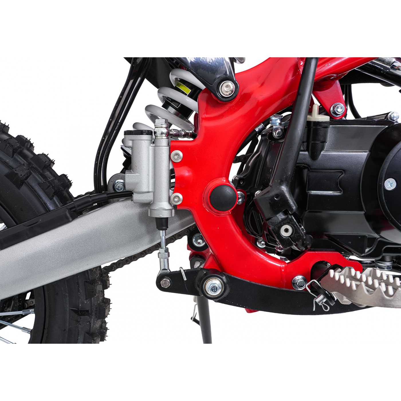 Spalovací motor vozidla ULTRA 66 125 ccm červený
