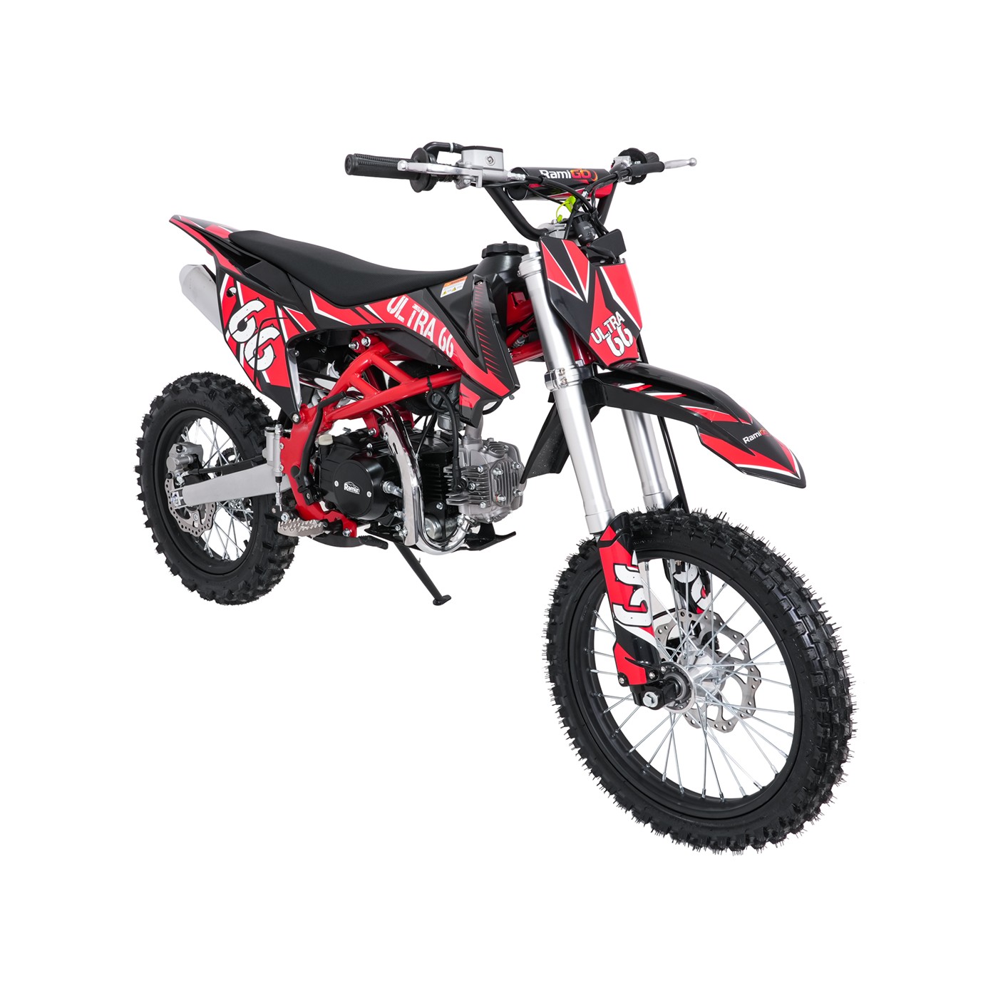 Spalovací motor vozidla ULTRA 66 125 ccm červený