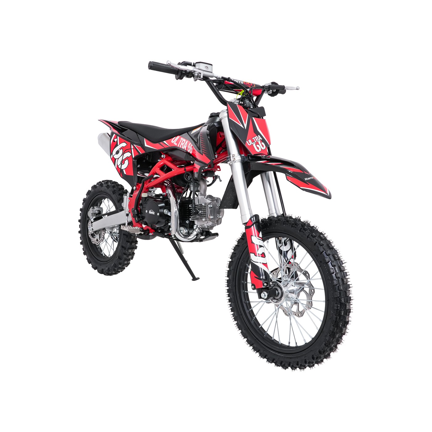 Spalovací motor vozidla ULTRA 66 125 ccm červený