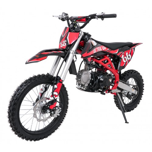 Spalovací motor vozidla ULTRA 66 125 ccm červený