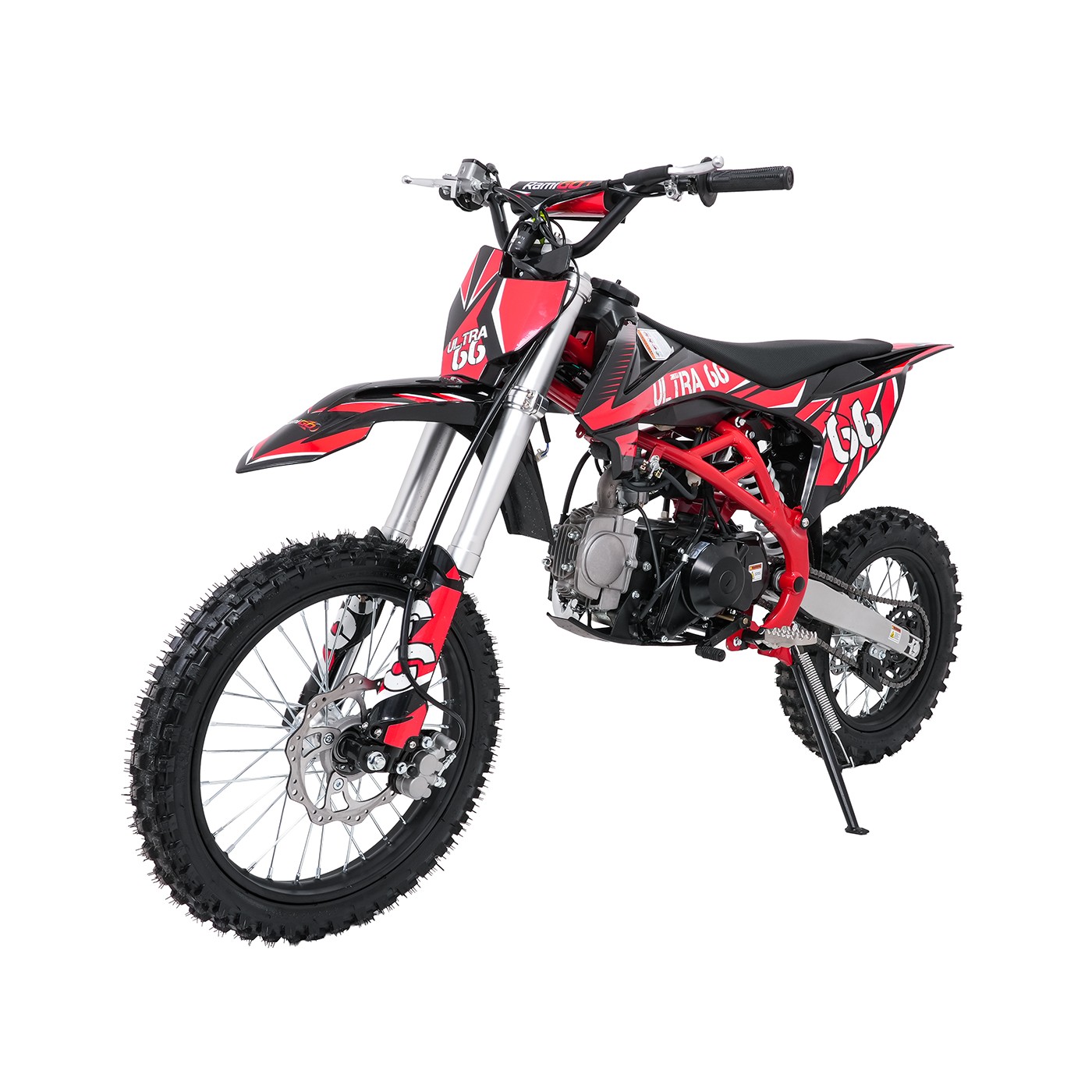 Spalovací motor vozidla ULTRA 66 125 ccm červený