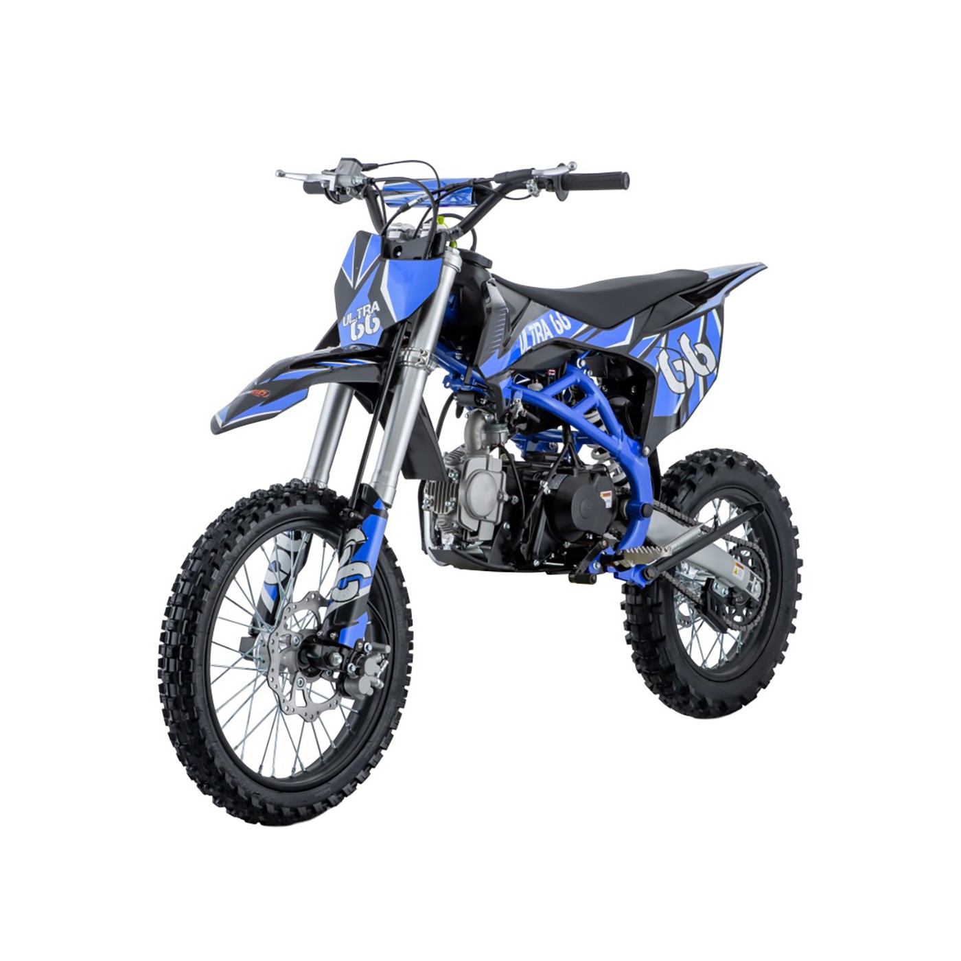 Spalovací motor vozidla ULTRA 66 125 ccm modrý