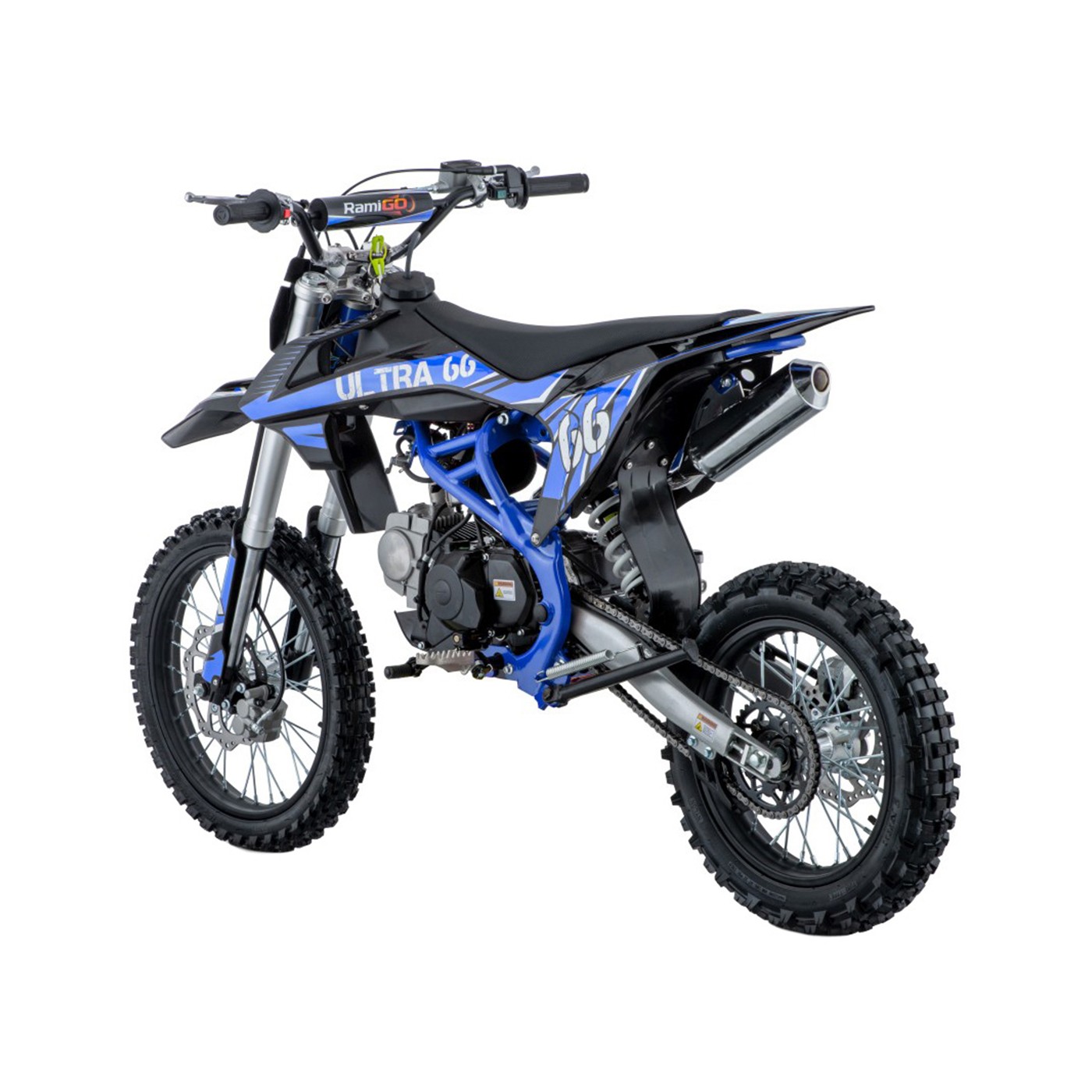 Spalovací motor vozidla ULTRA 66 125 ccm modrý