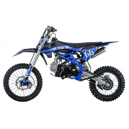 Spalovací motor vozidla ULTRA 66 125 ccm modrý
