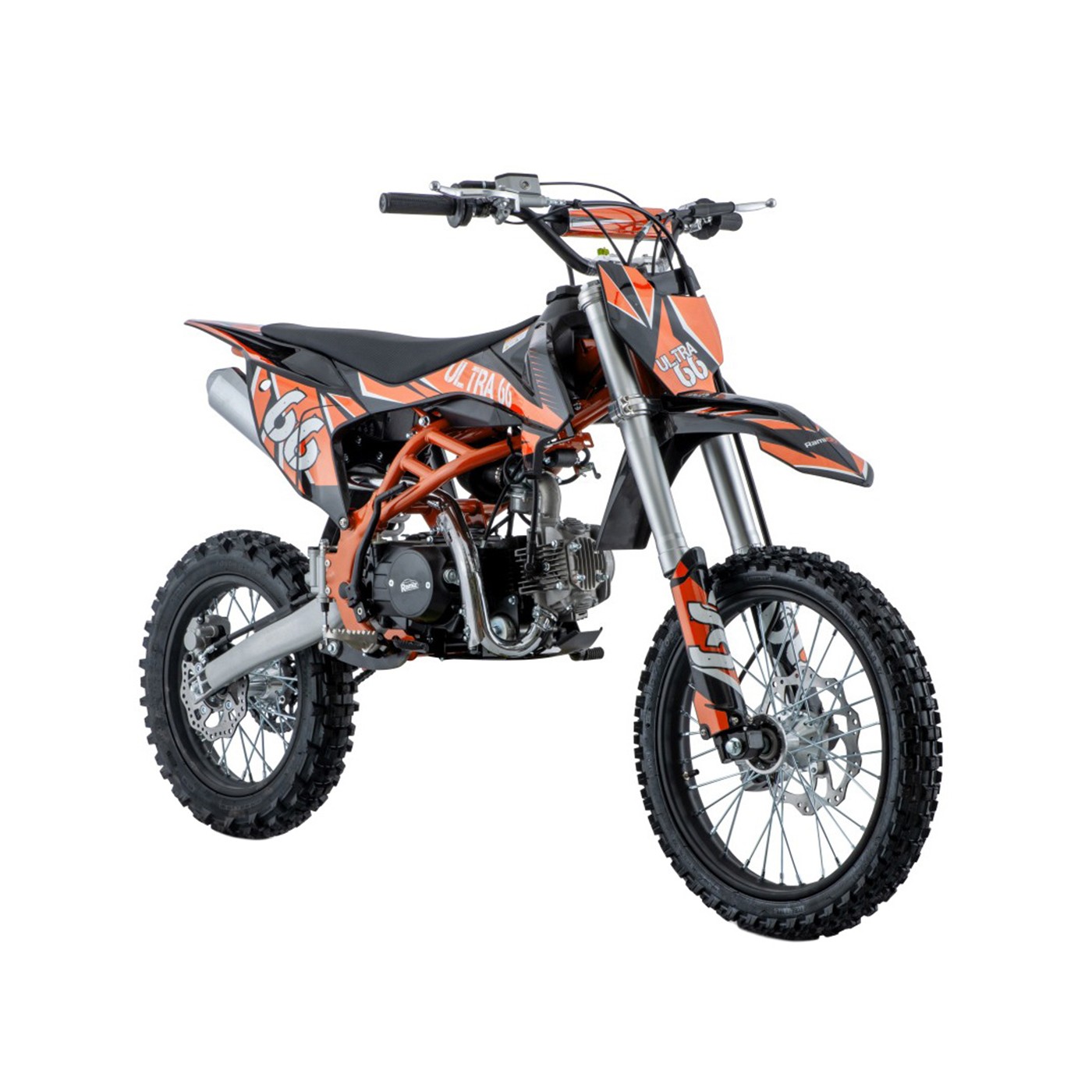 Spalovací motor vozidla ULTRA 66 125cc oranžová