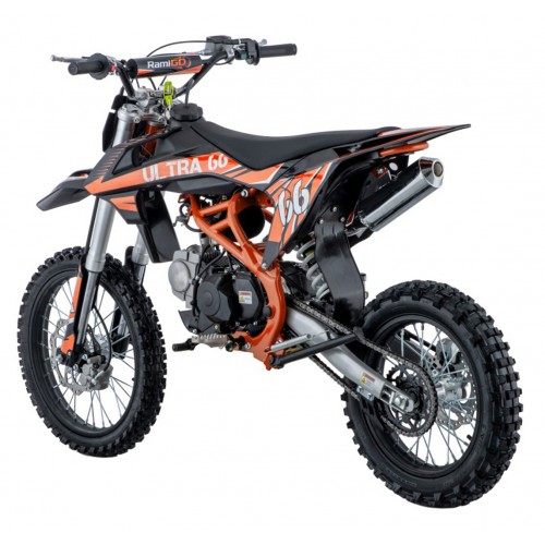 Spalovací motor vozidla ULTRA 66 125cc oranžová