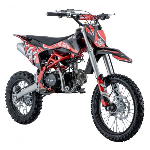 Spalovací motor vozidla ULTRA 66 125 ccm červený