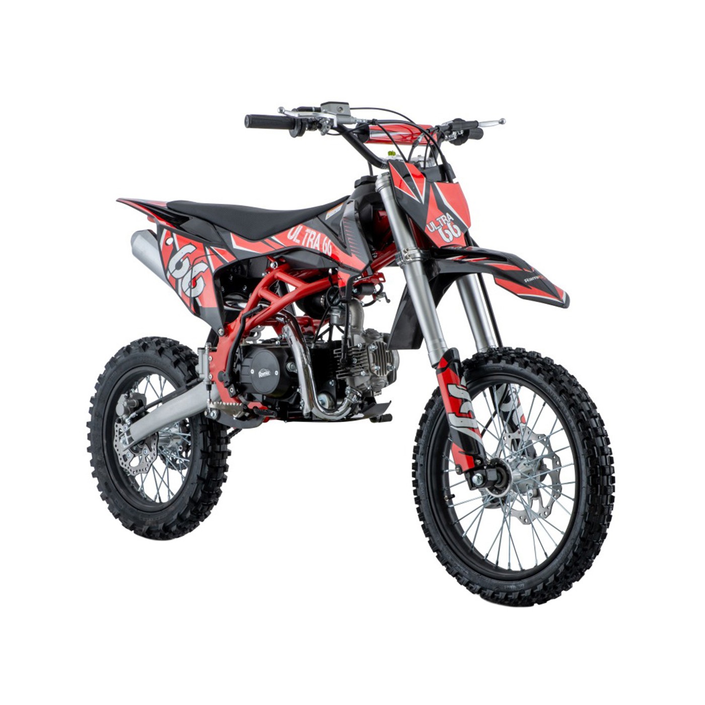 Spalovací motor vozidla ULTRA 66 125 ccm červený