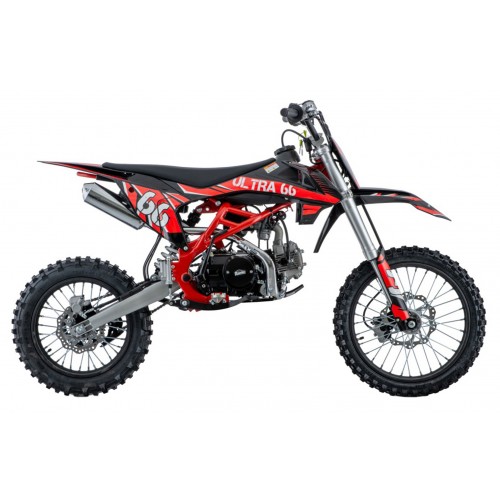 Spalovací motor vozidla ULTRA 66 125 ccm červený