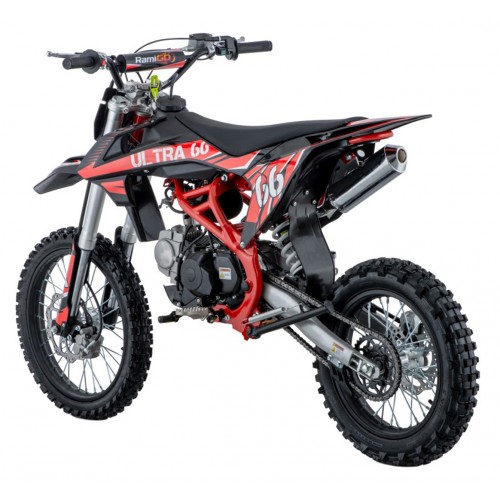 Spalovací motor vozidla ULTRA 66 125 ccm červený