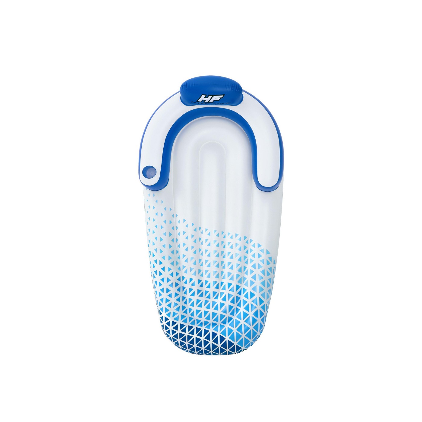 Nafukovací plavecká matrace Indigo Wave BESTWAY 183x97cm + nafukovací opěradlo + skladování nápojů