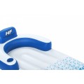 Nafukovací plavecká matrace Indigo Wave BESTWAY 183x97cm + nafukovací opěradlo + skladování nápojů