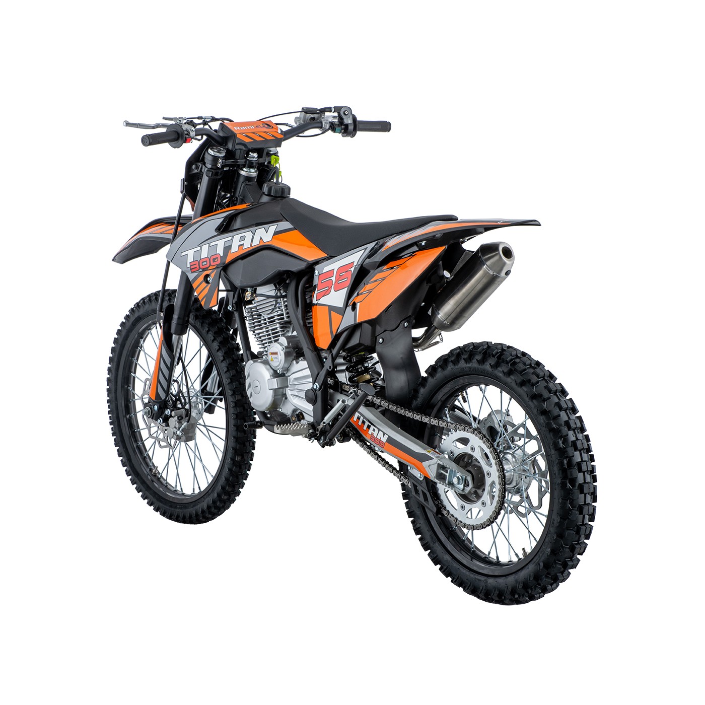 Vozidlo s oranžovým spalovacím motorem TITAN 300cc
