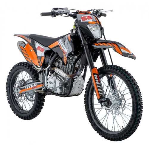 Vozidlo s oranžovým spalovacím motorem TITAN 300cc