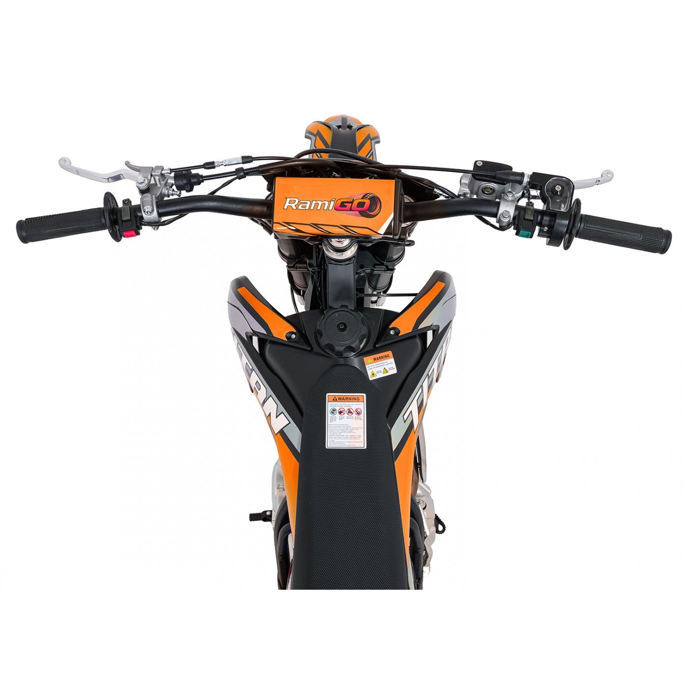 Vozidlo s oranžovým spalovacím motorem TITAN 300cc