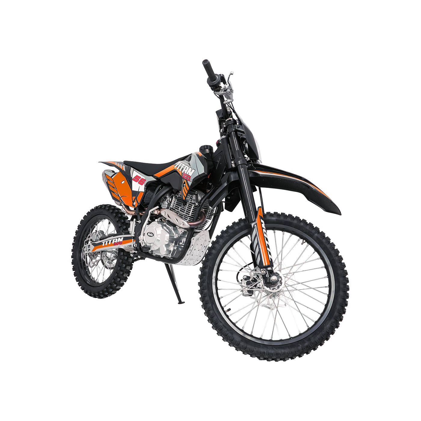 Vozidlo s oranžovým spalovacím motorem TITAN 300cc