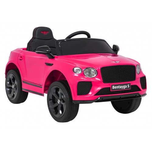 Růžové vozidlo Bentley Bentayga S