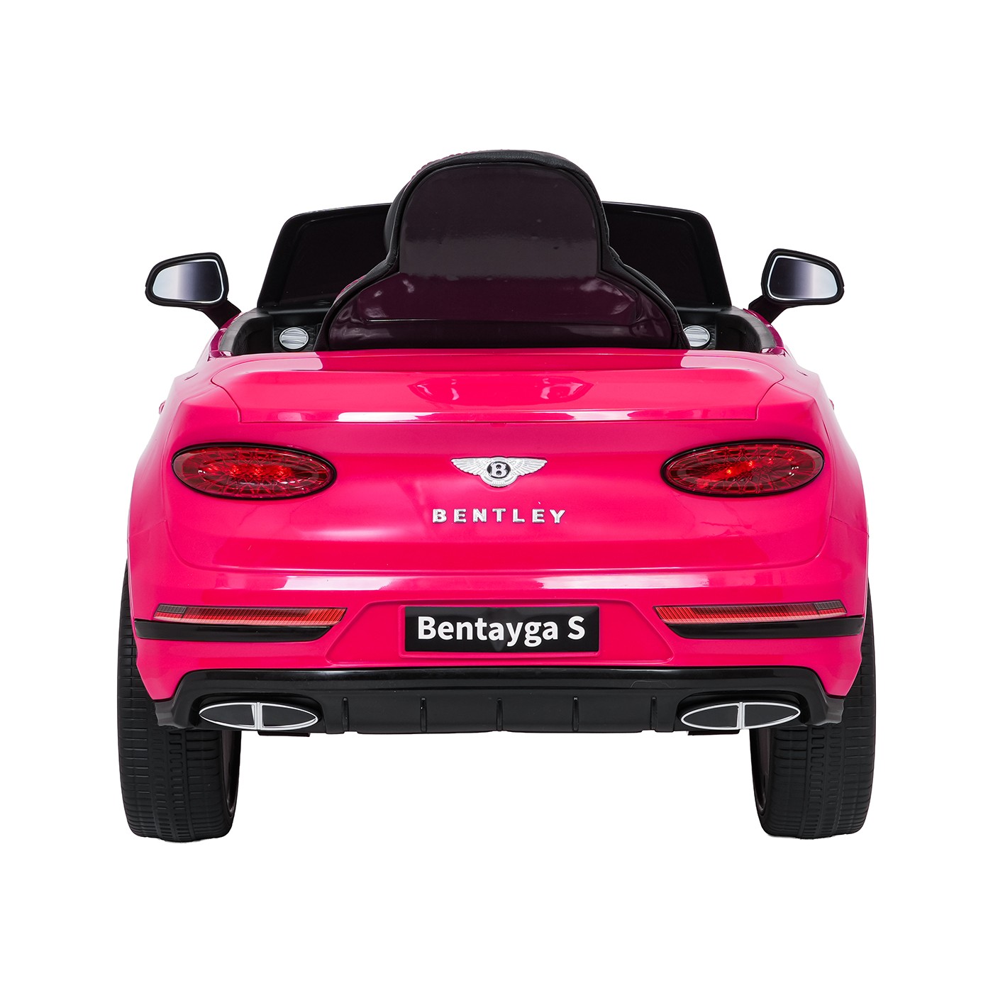 Růžové vozidlo Bentley Bentayga S