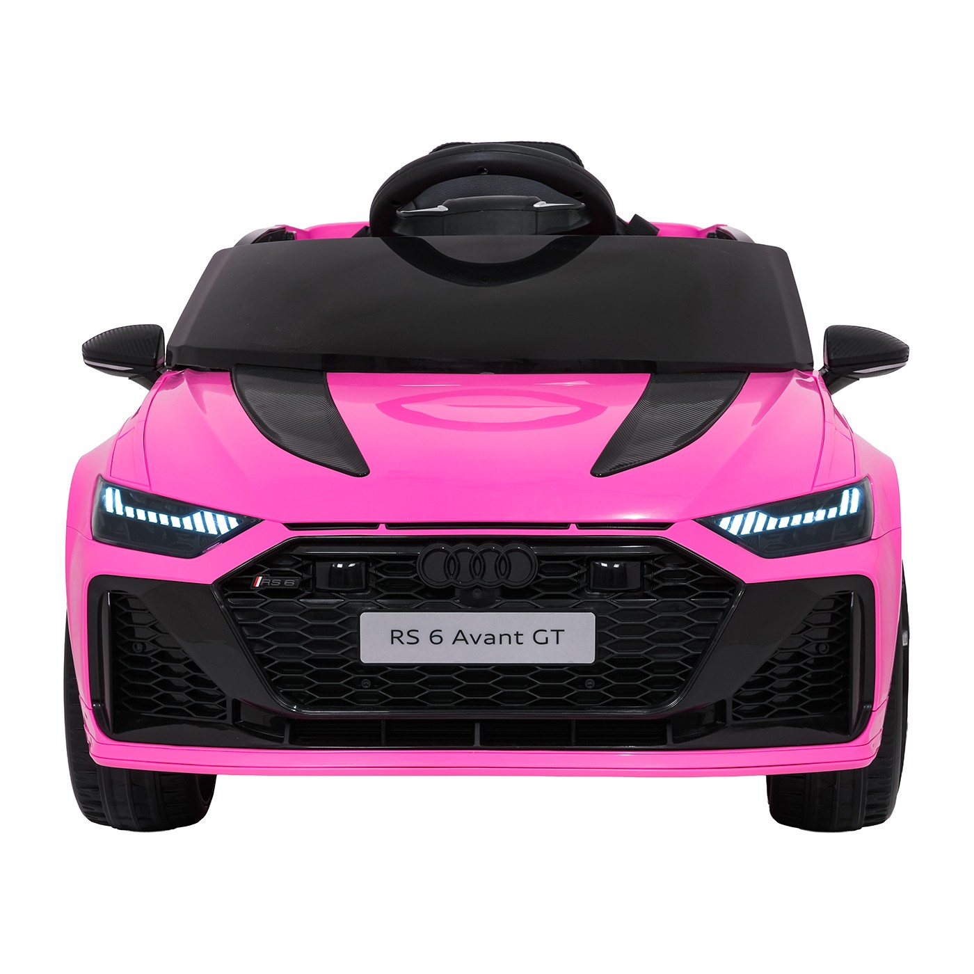 Růžové vozidlo Audi RS6 Avant GT