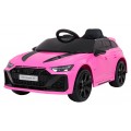 Růžové vozidlo Audi RS6 Avant GT