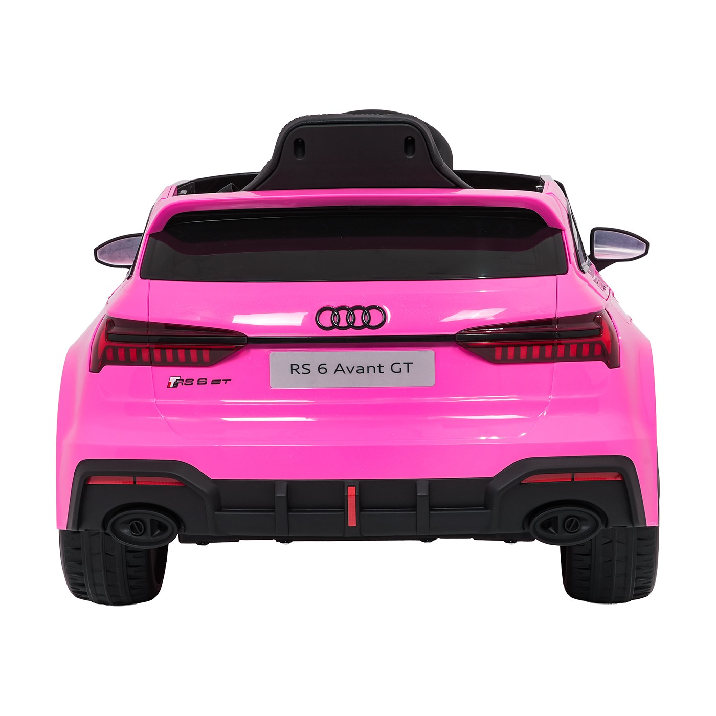Růžové vozidlo Audi RS6 Avant GT